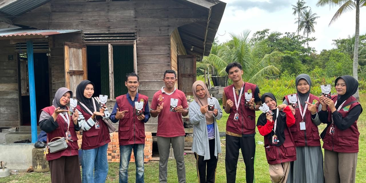 Dari Manggis untuk Desa: Mahasiswa KKN IAIN Datuk Laksemana Bengkalis Ciptakan Teh Herbal Merbah di Desa Meranti Bunting